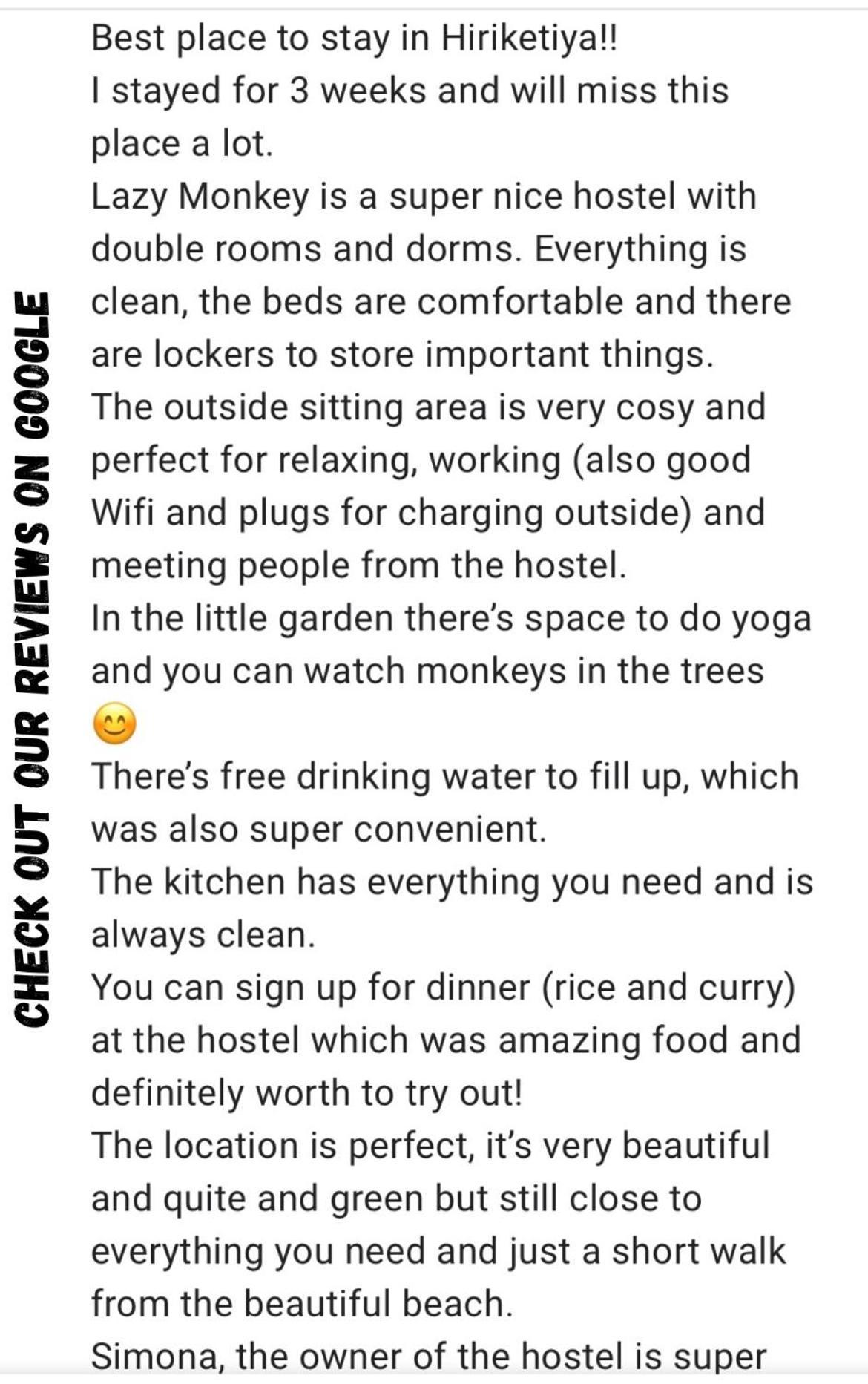 Lazy Monkey Surfhostel - Sri Lanka Dickwella Exterior foto